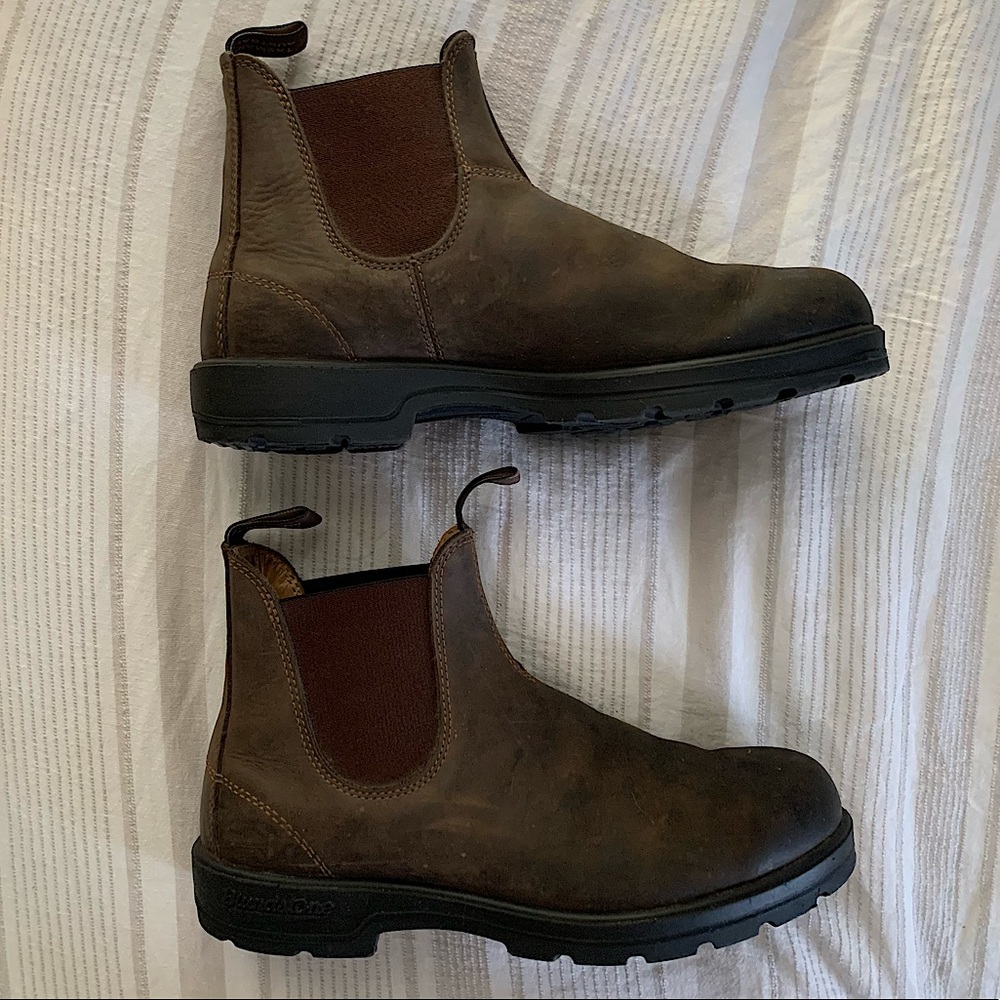 Blundstone Brown Leather Boots Size 9